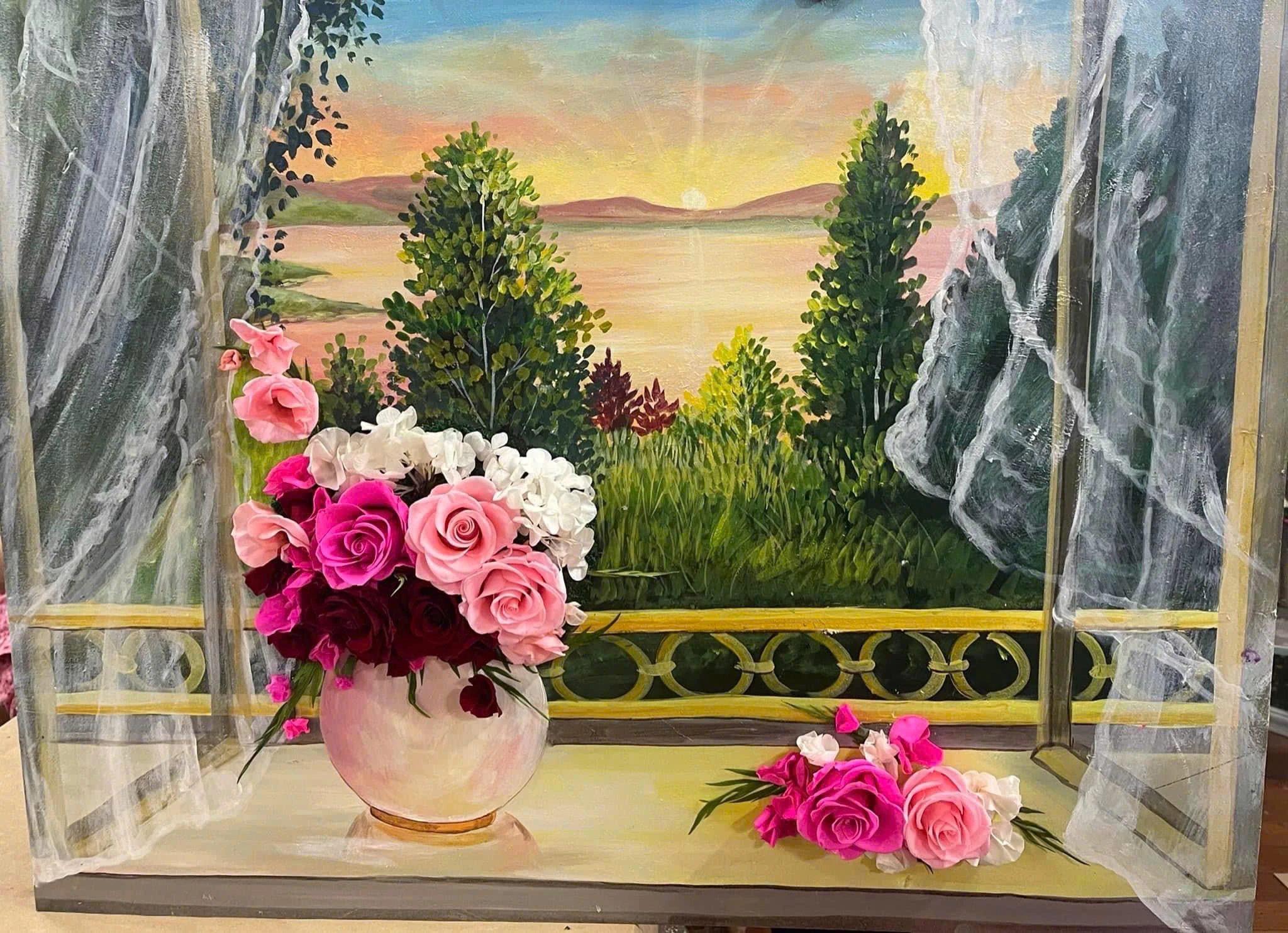Tranh tĩnh vật size 65x80